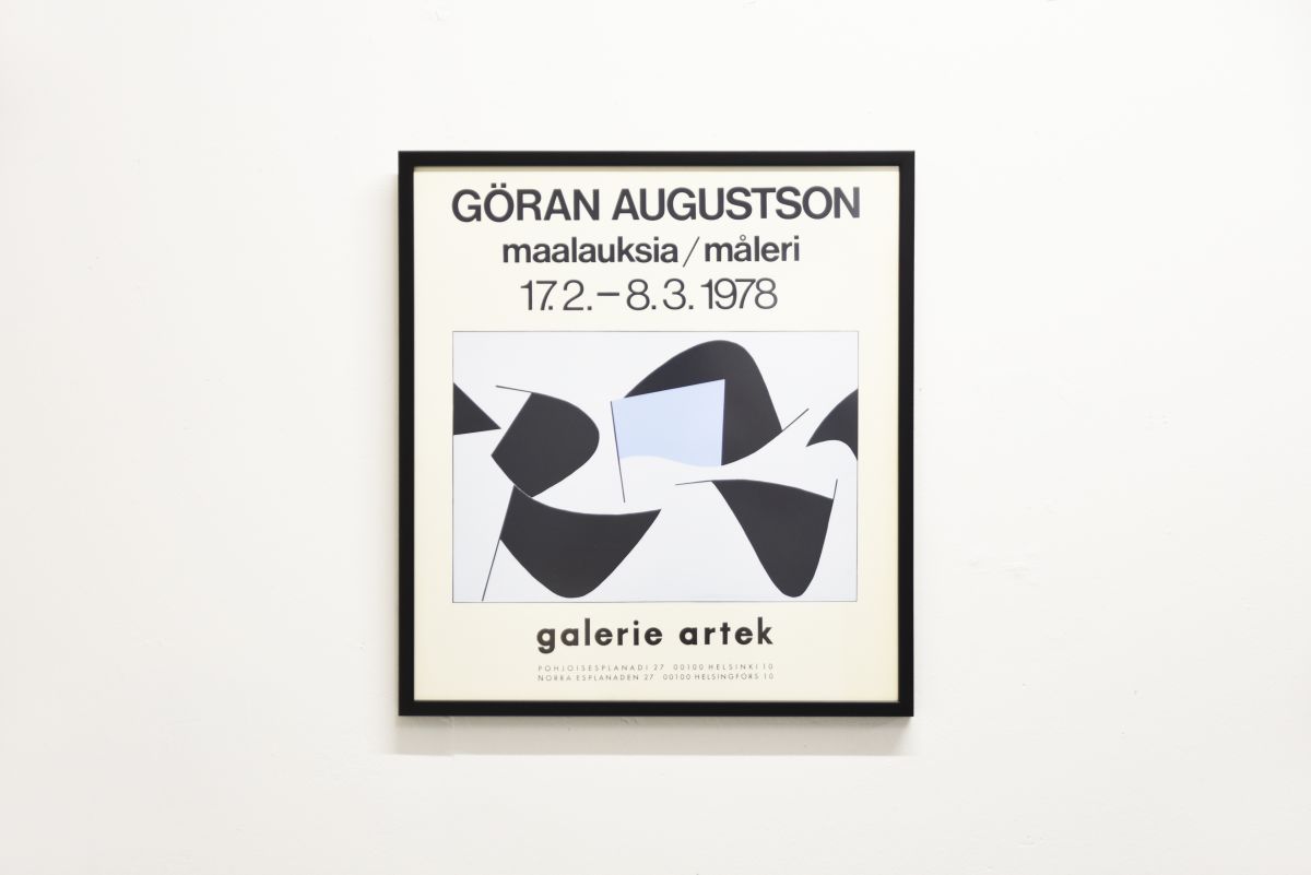 Auguston Göran galeria artek poster