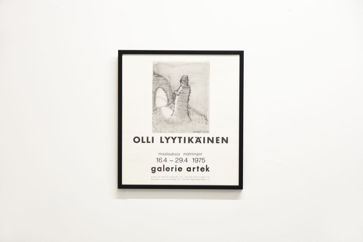 Lyytikäinen Olli galerie artek poster