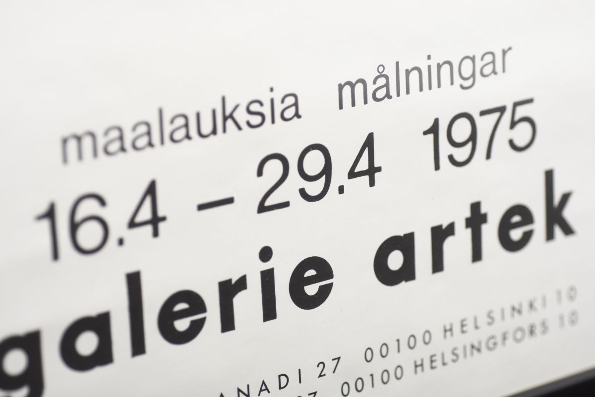 Lyytikäinen Olli galerie artek poster 02