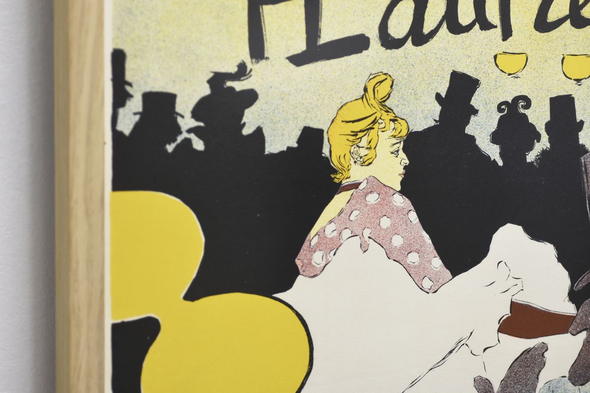 Galerie Artek exhibition poster Toulouse Lautrec 01