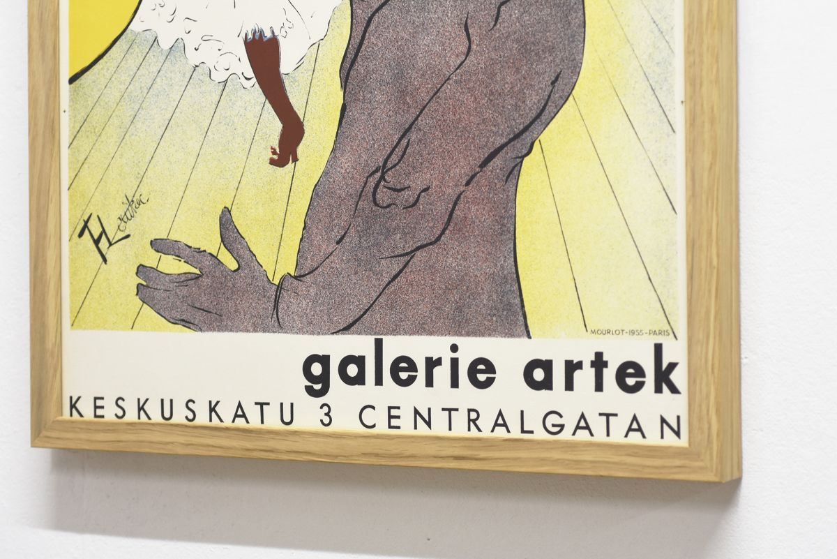 Galerie Artek exhibition poster Toulouse Lautrec 03