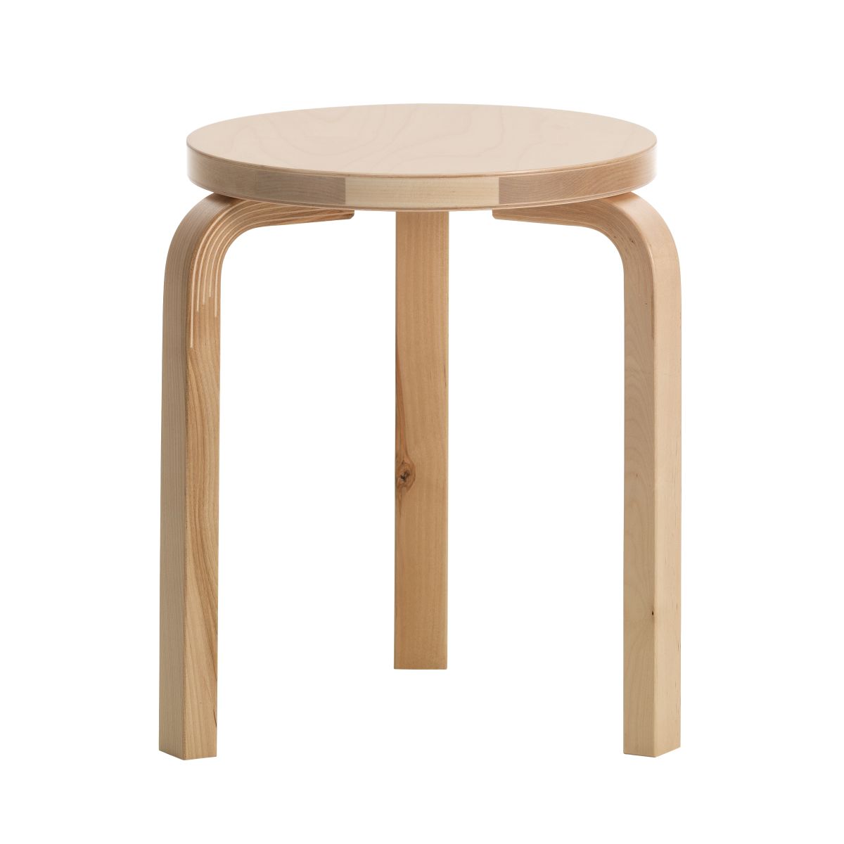 Stool 60 wild birch cut out 7607923