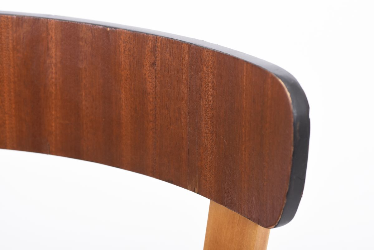 Aalto Alvar chair 69 war leg mahogany 02