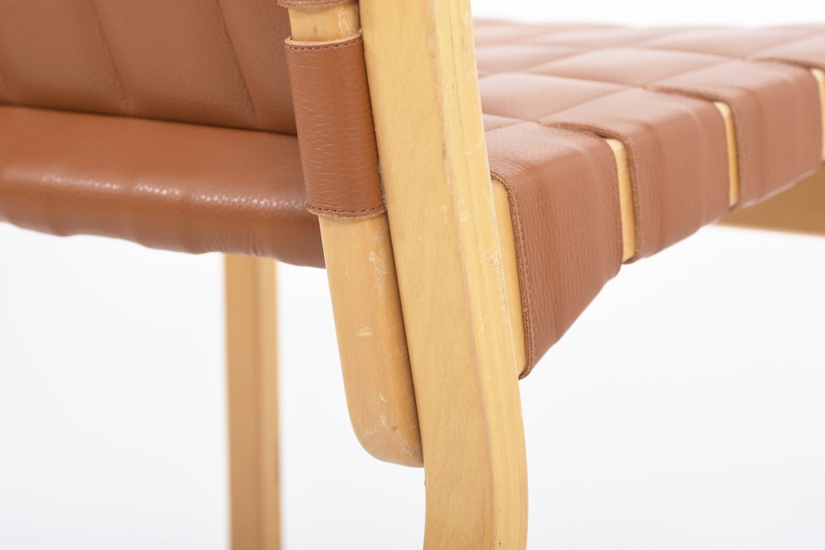 Aalto Alvar Armchair 45 cogniac 08