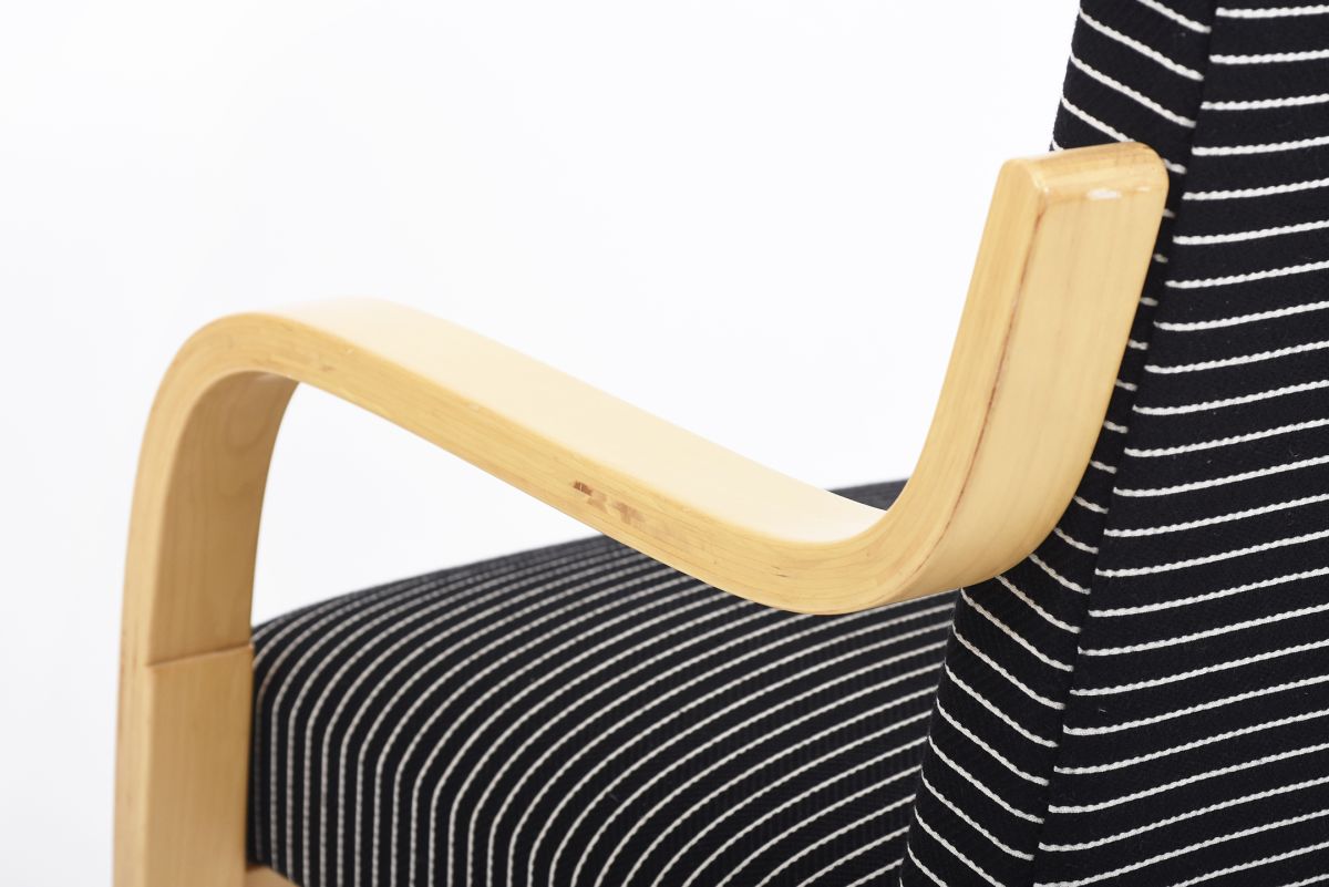 Aalto Alvar armchair 401 stripe 07