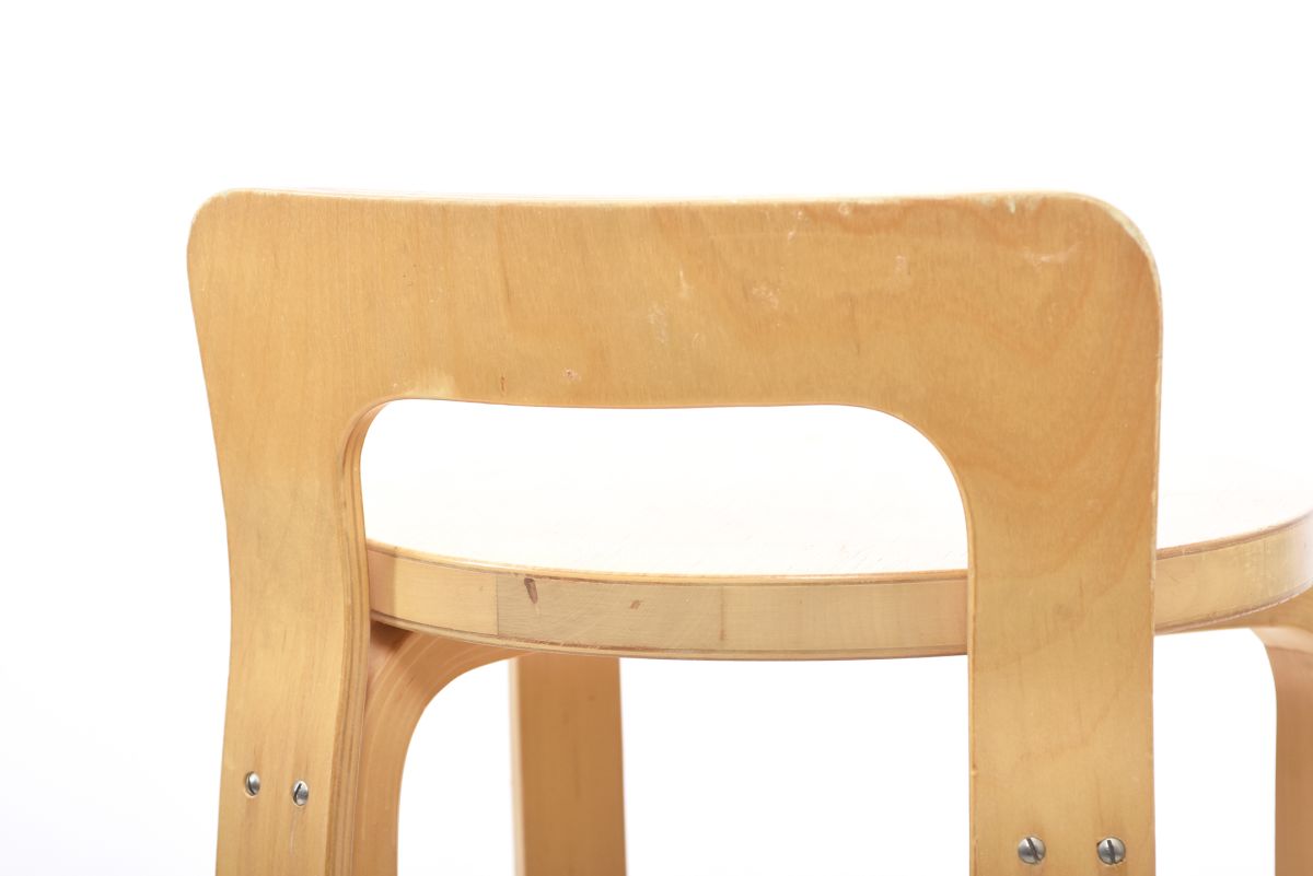 Aalto Alvar Chair K65 birch pair 04