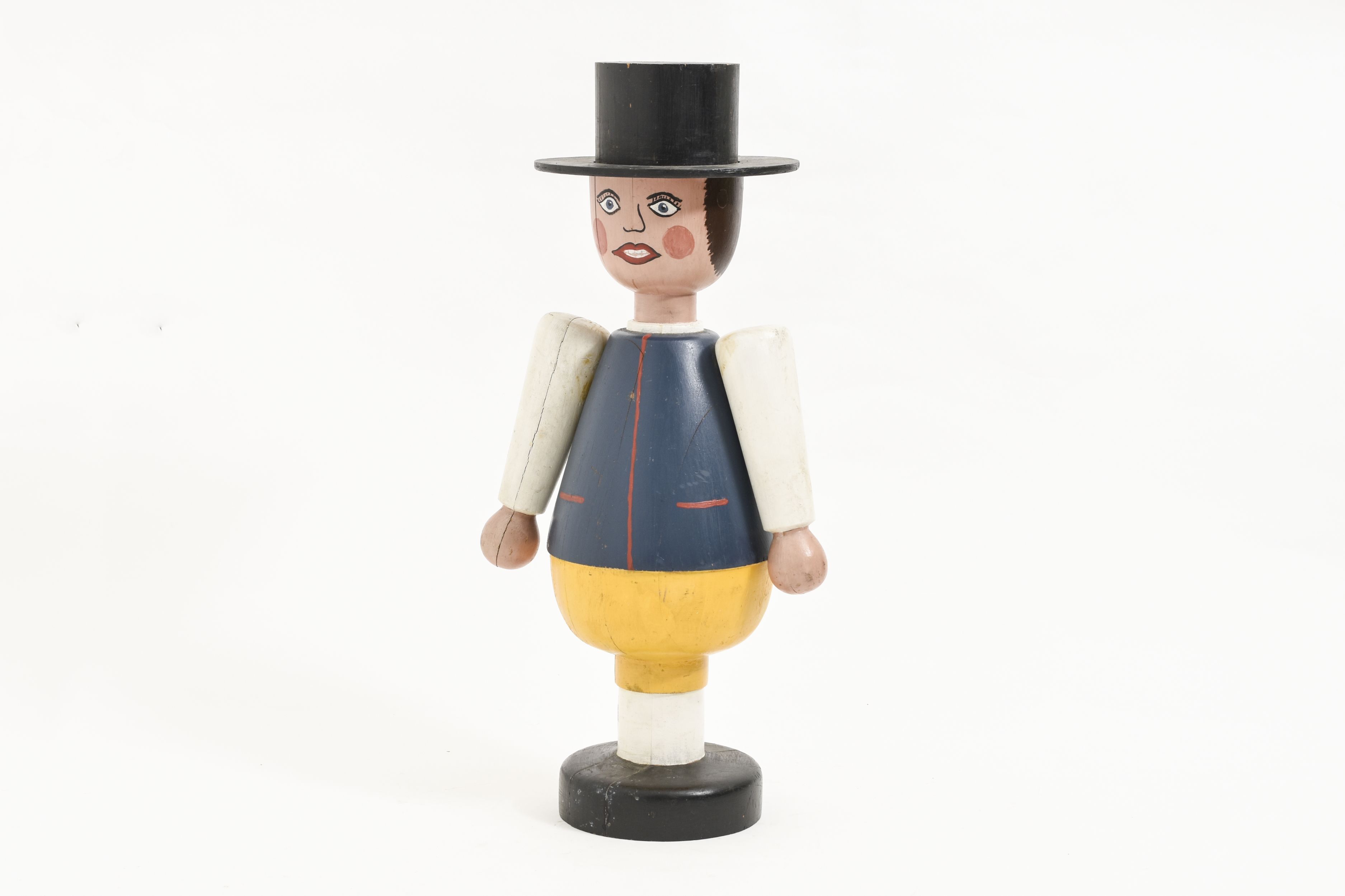 Artek Tall and Colorful Wooden Toy Sculpture