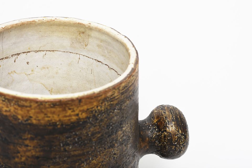 Artek Large Ceramic Jar with Lid and Handles