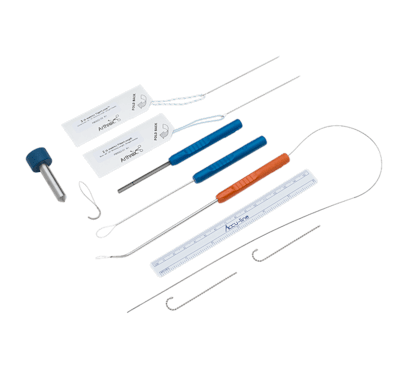 Kits descartáveis para passagem de sutura UCL