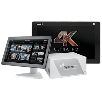 Sistema de integración de video Synergy Matrix™ 4K 