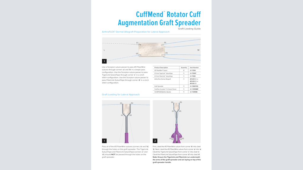 Graft Spreader