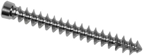 HTO Plate Screw, 6.5 x 55 mm, Cancellous, Titanium