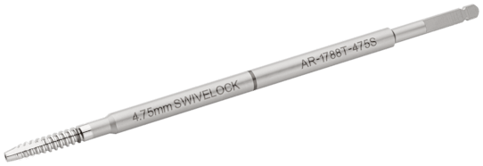 Gewindeschneider, für 4.75 mm SwiveLock, kanüliert, steril