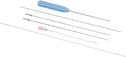 2 mm SutureTak Percutaneous Insertion Kit (includes: disposable 17 gauge Spinal Needle, 1.1 mm Nitinol wire, Portal Dilator, Spear and drills)