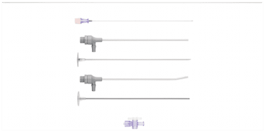 NanoNeedle Scope High-Flow-Schaft-Kit (für operativen Hüftzugang), 180 mm