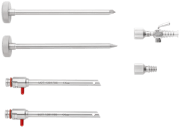 Cannula Set, 5.5 mm, Fenestrated