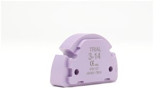 iBalance UKA, Tibial Bearing Trial, Size 3, 14 mm Thickness