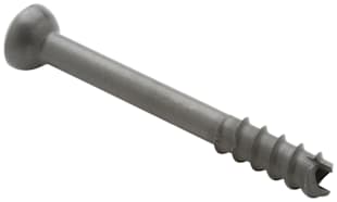 Low Profile Schraube, Teilgewinde, kanüliert, 2.0 mm x 12 mm Titan