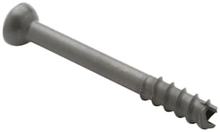 Low Profile Schraube, Teilgewinde, kanüliert, 2.0 mm x 14 mm Titan