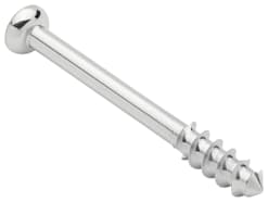 Low Profile Screw, Short Thread, SS, 4.0 mm x 34 mm