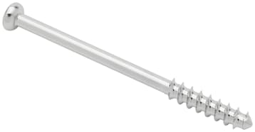 Low Profil Schraube, Stahl, kurzes Gewinde, 4.0 mm x 50 mm, unsteril, IM