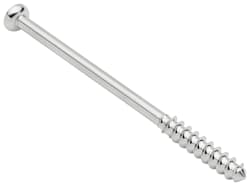 Low Profil Schraube, Stahl, kurzes Gewinde, 4.0 mm x 60 mm, unsteril, IM