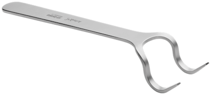 Retractor for Calcaneus Step Plate, S-Shaped