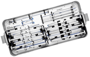 Univers Apex-Instumentencontainer, Instrumente zur Präparation des Humeruskanals