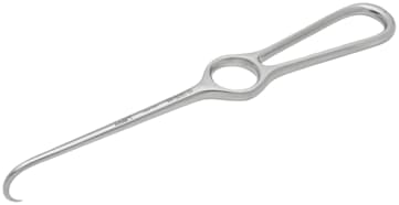 Volkmann Bone Hook, 9" Long x 20 mm Deep, Sharp