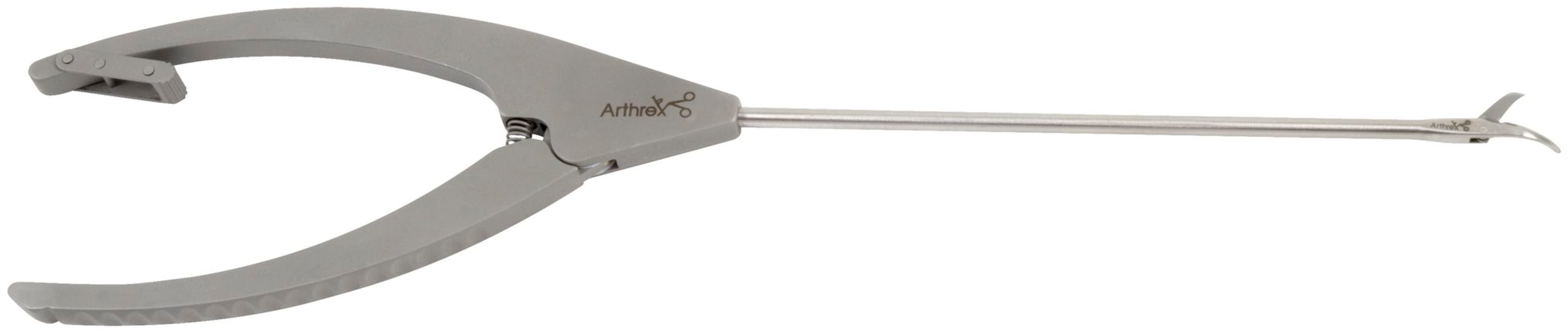 WishBone Schere, Ø 3.4 mm, Schaft links gebogen, Maul gerade