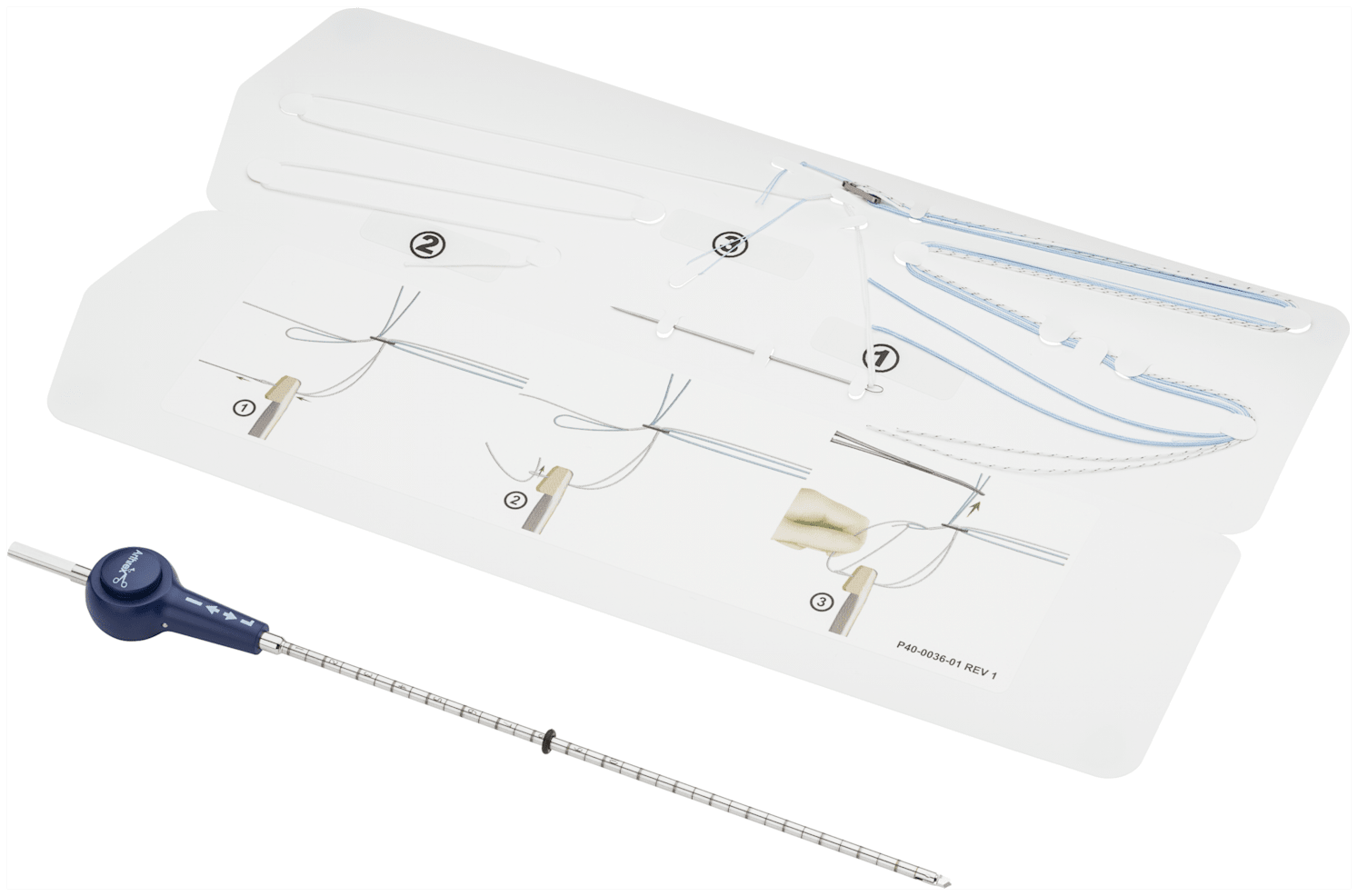 Implant System, Double Loaded BTB TightRope, with 9.5 mm Short FlipCutter II