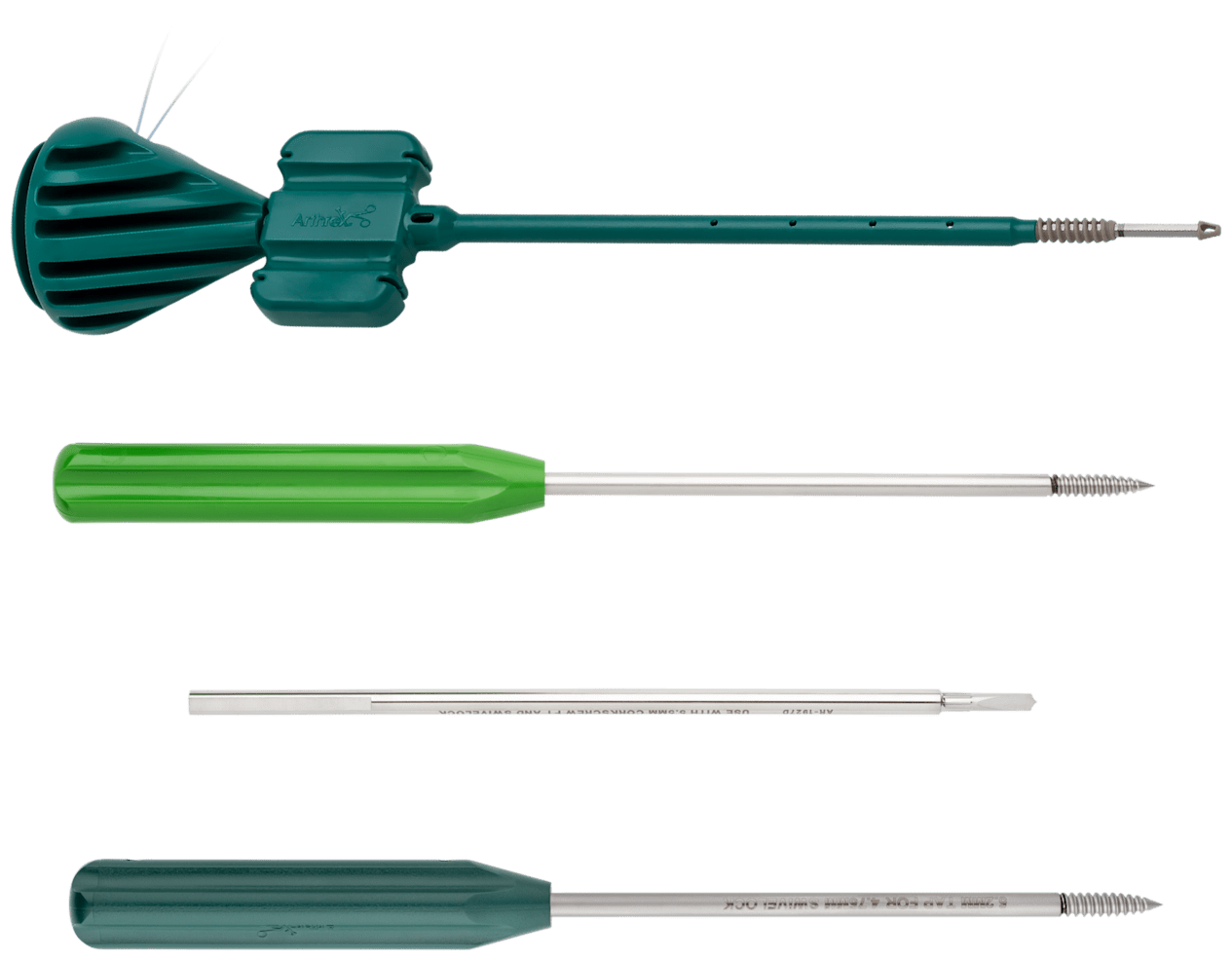 Arthrex - Implant System, Secondary Fixation with PEEK SwiveLock Anchor ...