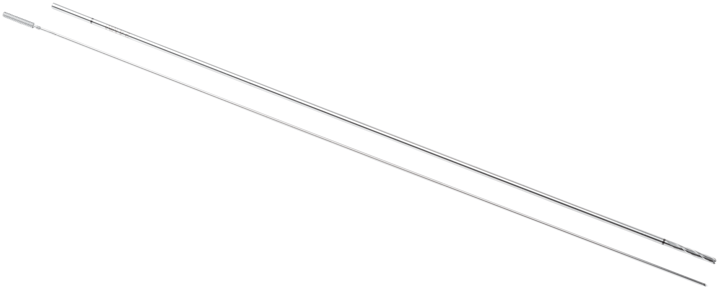 2.4 mm kanülierter Bohrer und SutureLasso SD Drahtschlinge