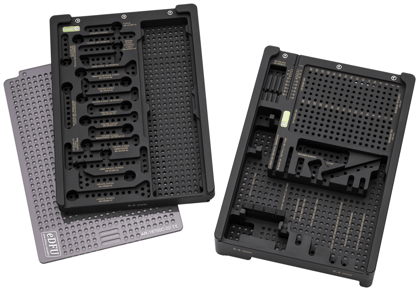 Mini CFS, 2.4 mm Moduleinsatz mit Deckel