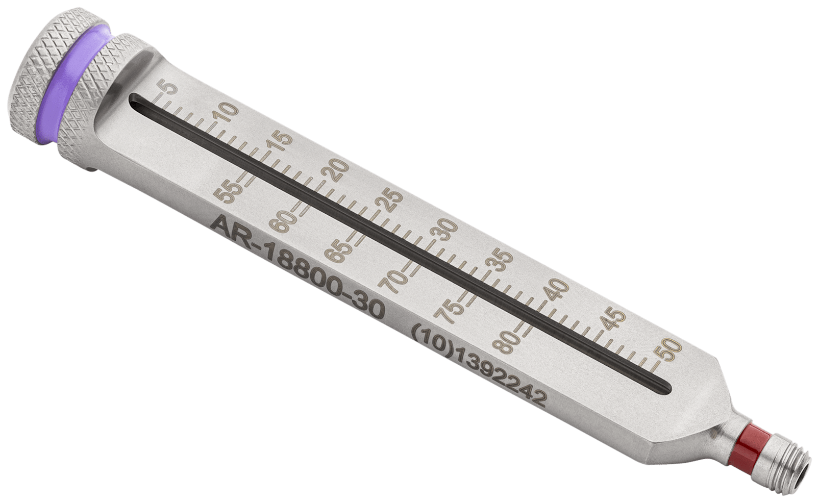 Bohrhülse / Tiefenmesser, mit Gewinde, 2.7 mm