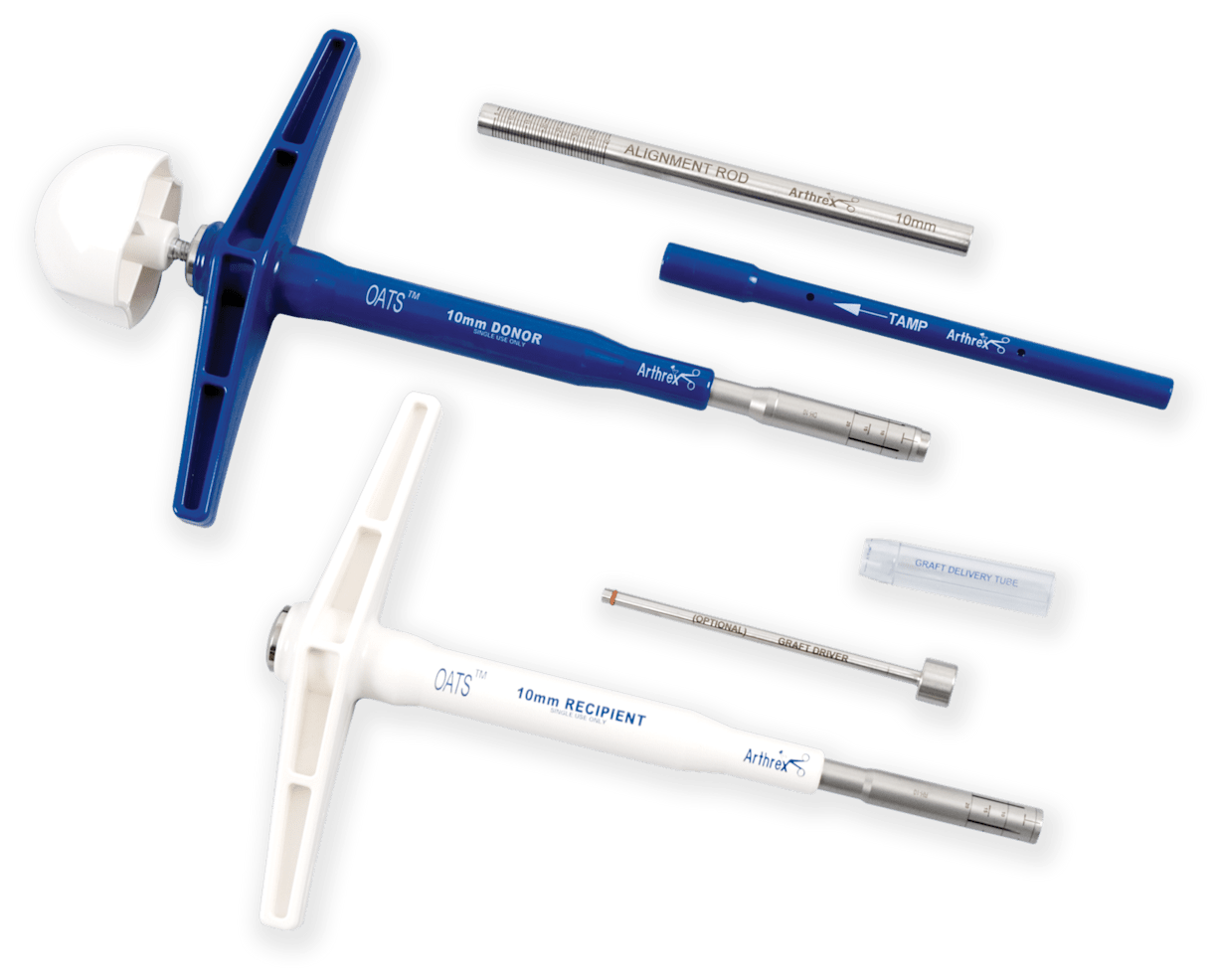 Single Use, OATS Osteochondral Autograft Transfer System Set, 10 mm