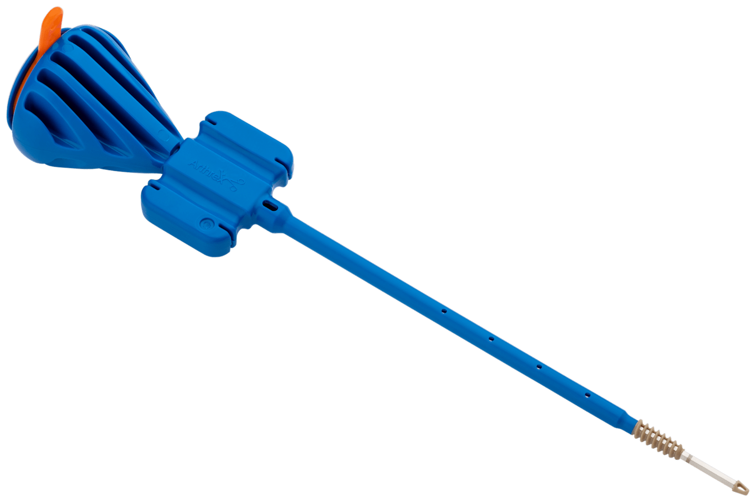 Knotless PEEK SwiveLock Anchor, 5.5 mm x 19.1 mm w/ #2 Suture (blue), Qty. 5