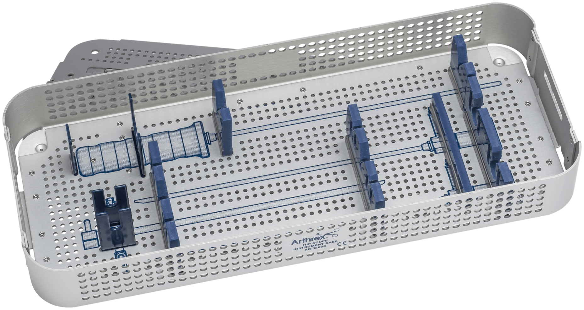 Sterilisationskasette für Hüft-Optikset