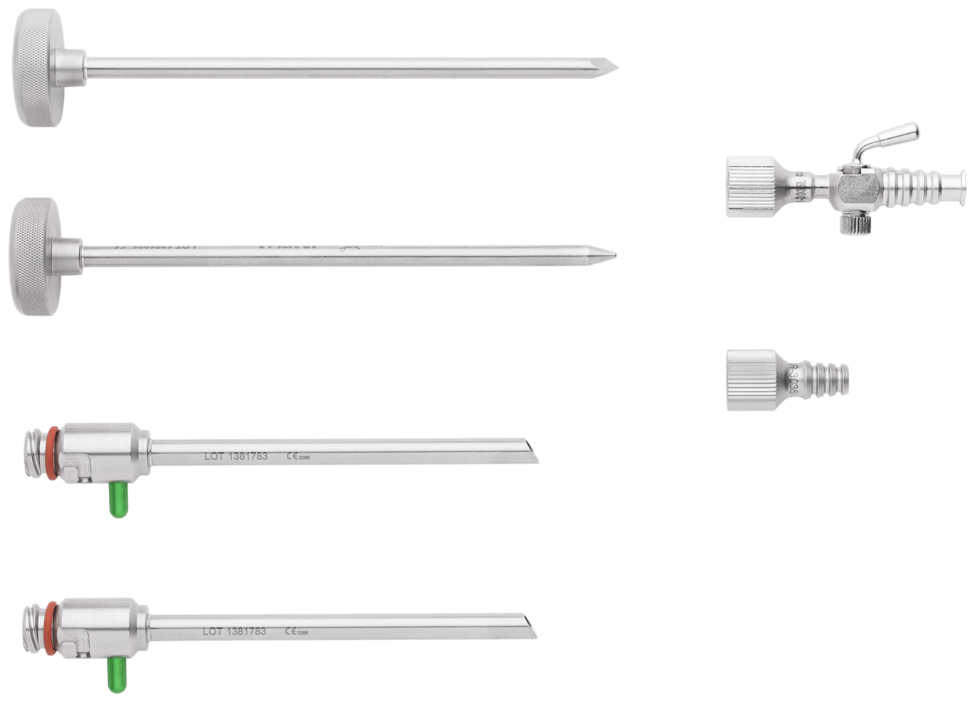 Cannula Set, 4.5 mm, Non-Fenestrated