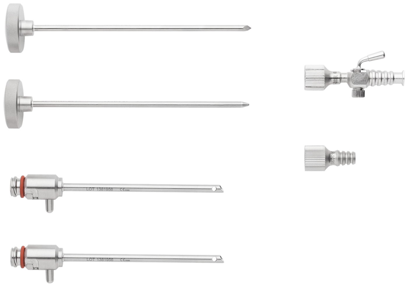 Cannula Set, 3.0 mm, Fenestrated