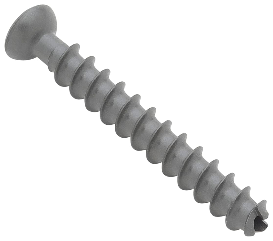 Cannulated Screw, Fully Threaded, Titanium, 3.75 mm x 28 mm