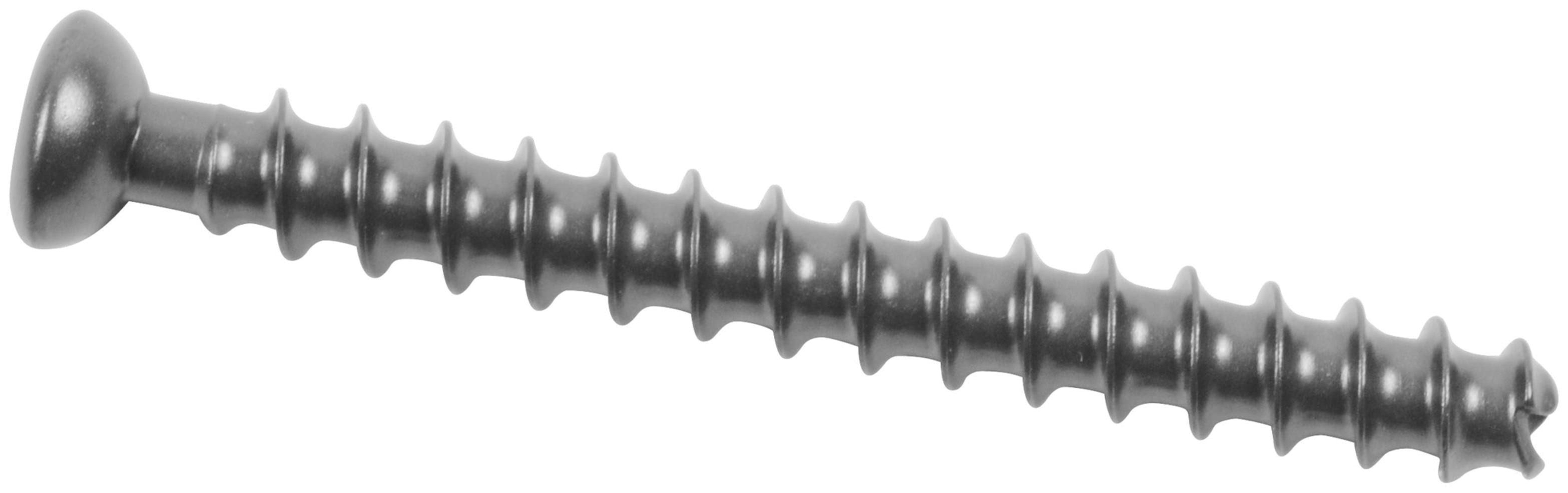Cannulated Screw, Fully Threaded, Titanium, 3.75 mm x 34 mm