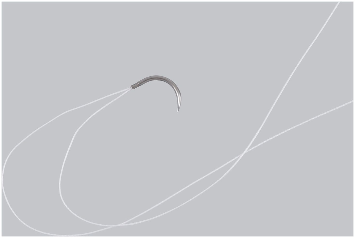 FiberLoop #4-0, 50.8 cm Geflochtener Polyblend Faden, Weiß, 20'', mit spitzer Rundnadel, steril