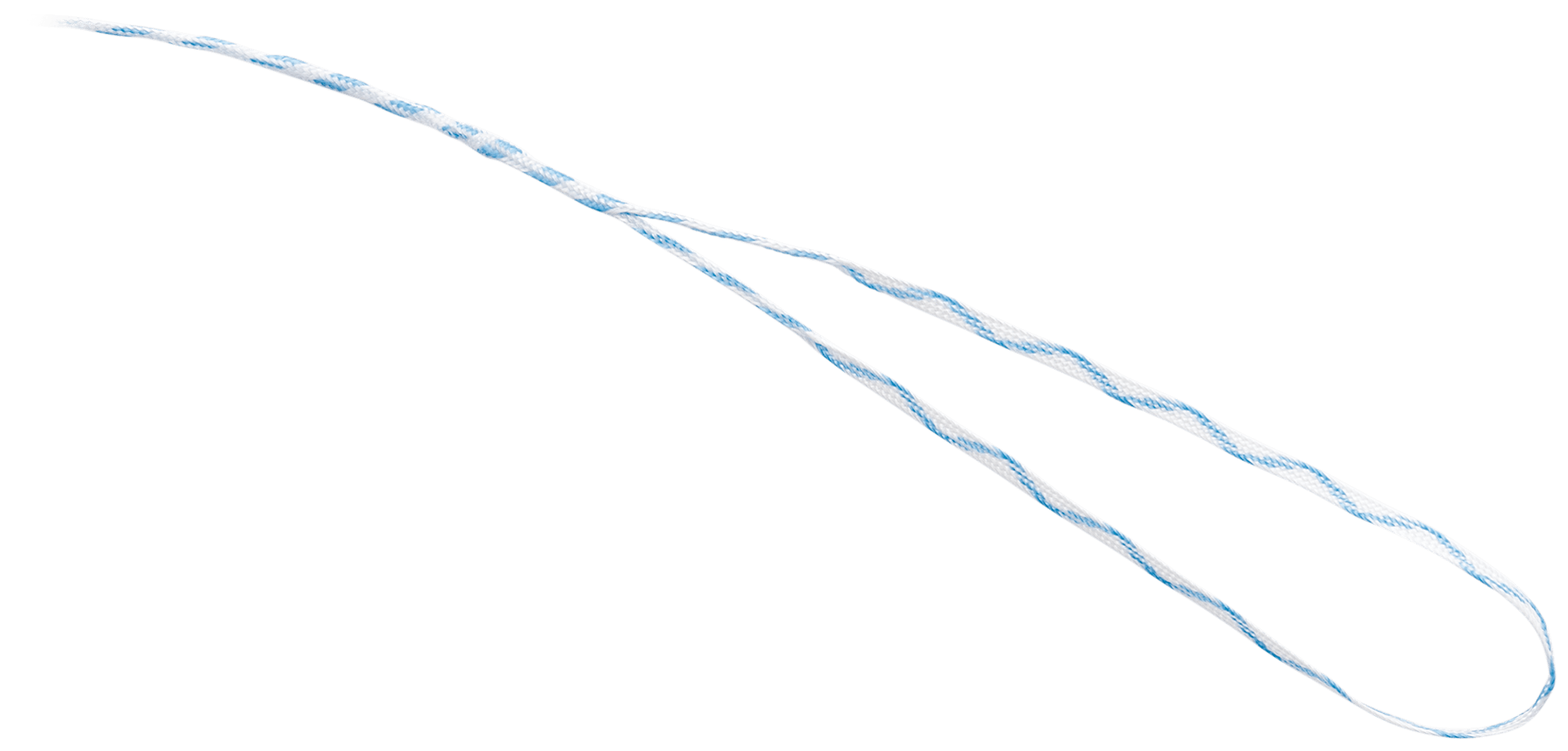 FiberLink-SutureTape-Faden, 1.3 mm, weiß/blau, Fadenlasso