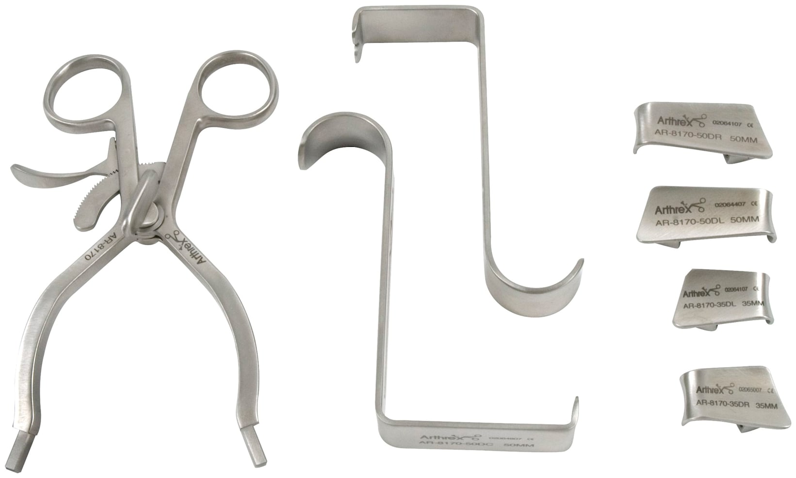 Modular Soft Tissue Retractor Atraumatic Set