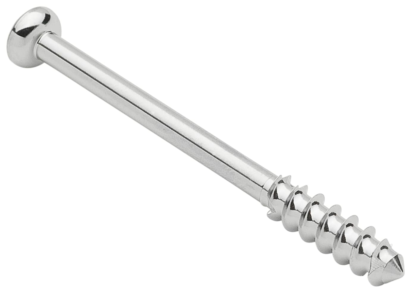 Low Profil Schraube, Stahl, kurzes Gewinde, 4.0 mm x 42 mm, unsteril, IM