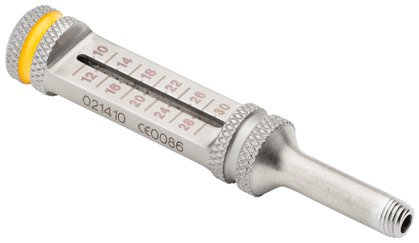 Bohrhülse / Tiefenmesser, mit Gewinde, 3.5 mm x 30 mm