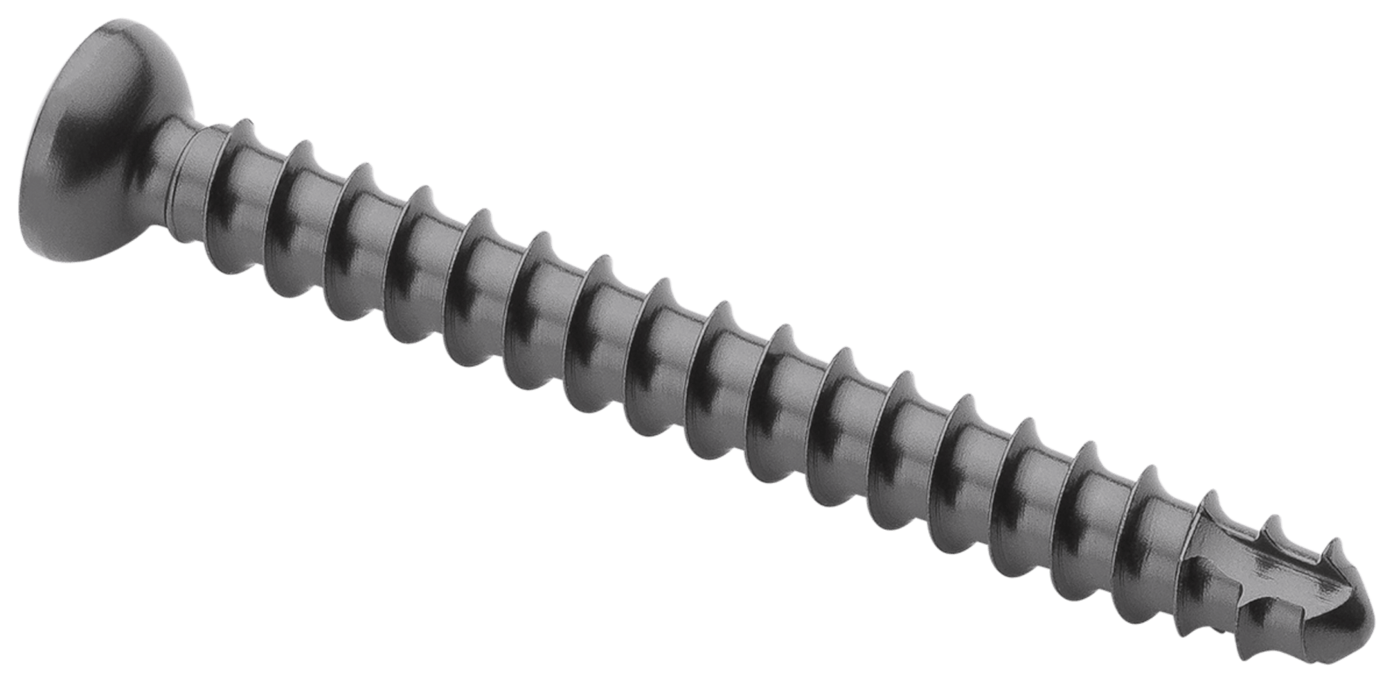 Low Profile Screw, 2.4 mm x 22 mm, Cortex