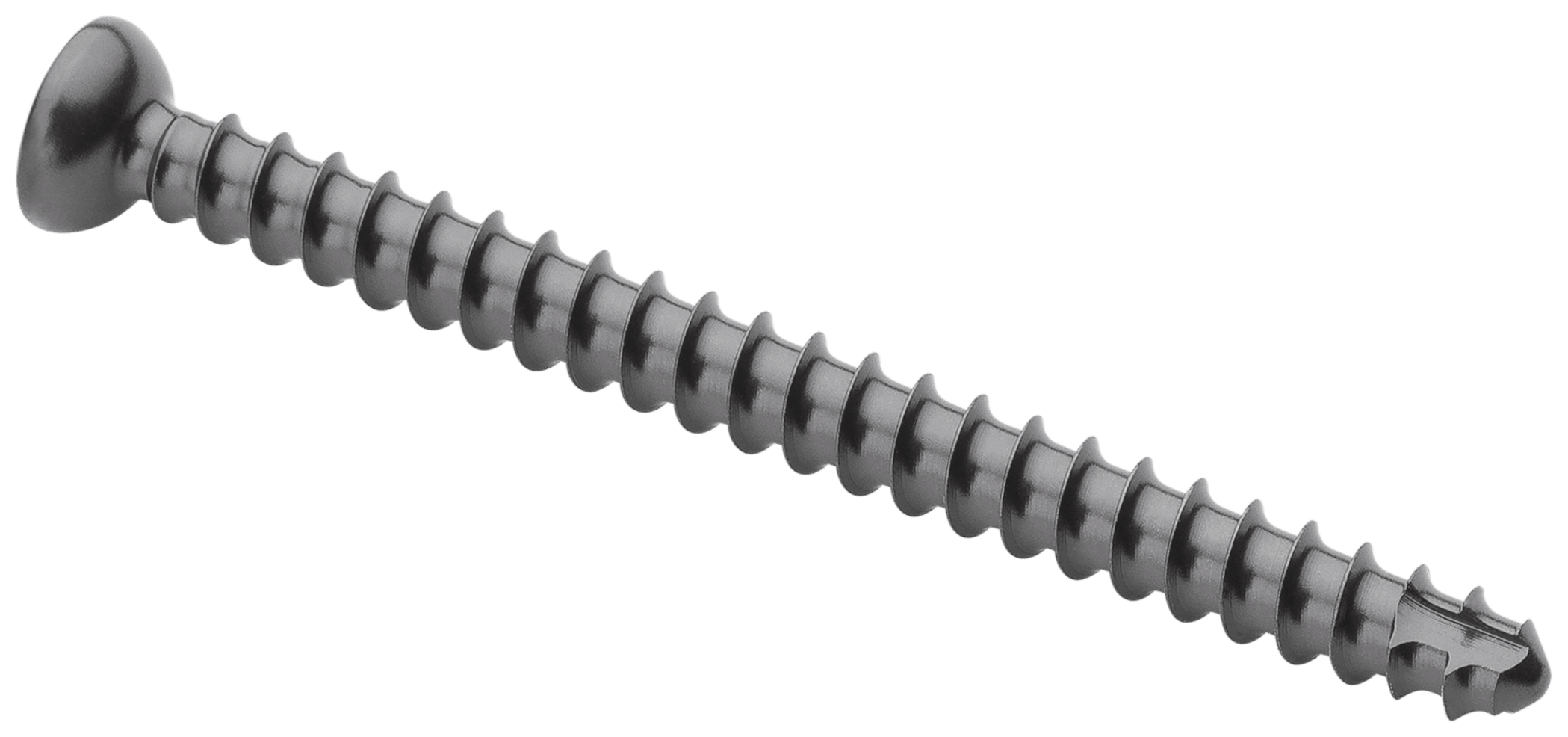 Low Profile Screw, 2.4 mm x 28 mm, Cortex