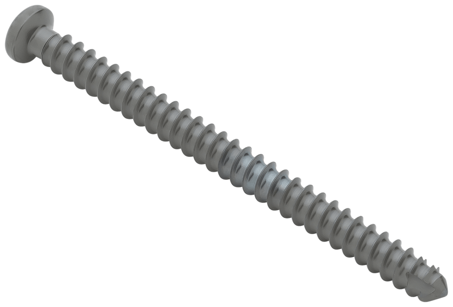 Low Profile Screw, Titanium, 3.0 mm x 38 mm, Cortical